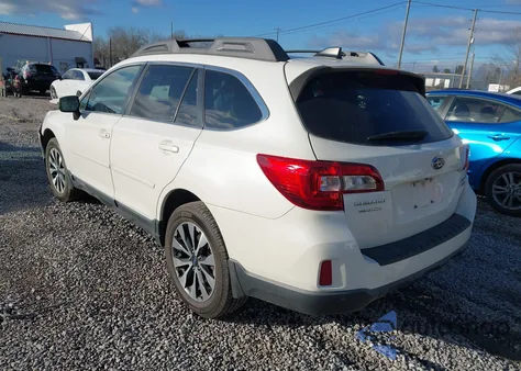 2017 Subaru Outback 3.6R Limited из США, поврежденный, VIN 4S4BSENC8H3202965